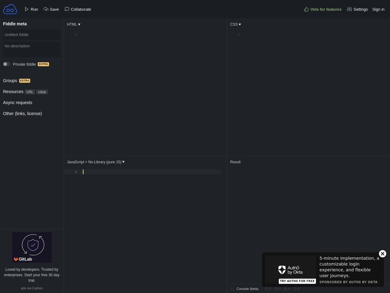 JSFiddle