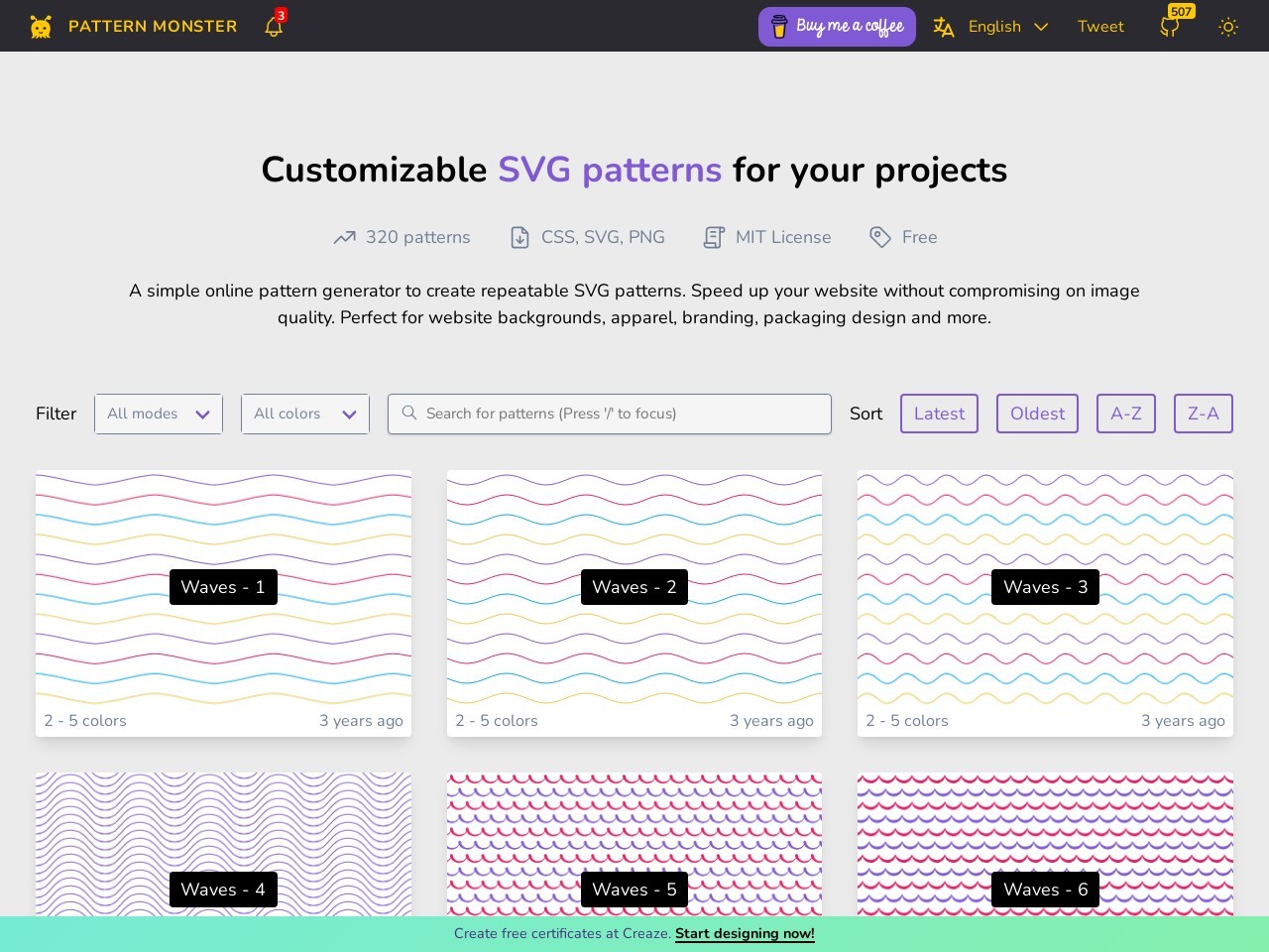 Pattern Monster