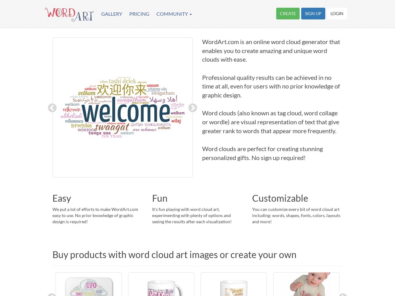 Word Cloud Art