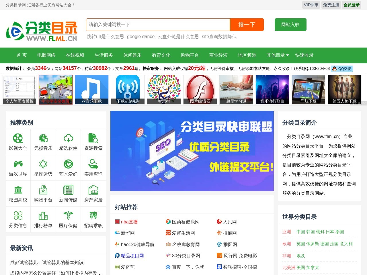 分類目錄網站大全