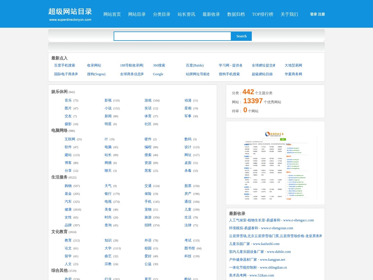 超級網站目錄